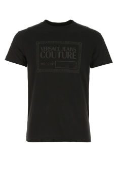 Versace | VERSACE JEANS 男士T恤黑色 72GAHT17-CJ00O-899商品图片,满$100享9.5折, 满折