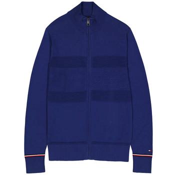 推荐Tommy Hilfiger Mens Signature Stripe Knitted Cardigan, Size Small商品