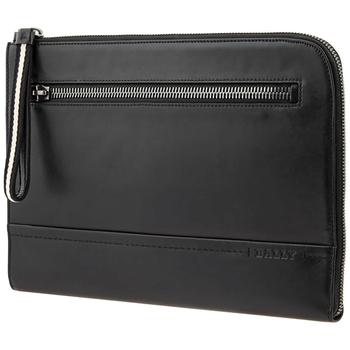 bally钱包腰包, Bally | Mens Novo Black Leather Pouch商品图片 4.9折