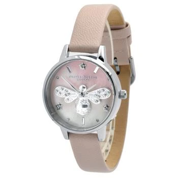 Olivia Burton | Olivia Burton Women's Watch - Sparkle Bee Quartz Pink Leather Strap | OB16GB09,商家My Gift Stop,价格¥322