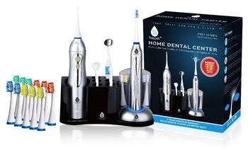 PURSONIC | Pursonic Pursonic S625 Rechargeable Sonic Toothbrush and Rechargeable Water Flosser with 12 Brush Heads,商家Premium Outlets,价格¥639