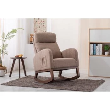 Simplie Fun | living room Comfortable rocking chair living room chair,商家Premium Outlets,价格¥1598