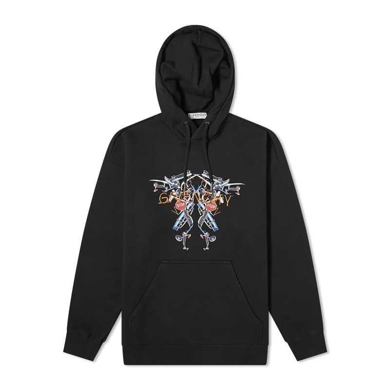 春装纪梵希卫衣, Givenchy | GIVENCHY 黑色男士卫衣/帽衫 BMJ09J30AF-001商品图片 独家减免邮费