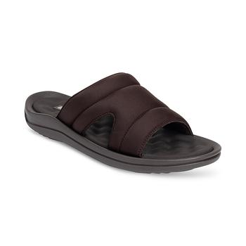 推荐Kenneth Cole Men's Quinn Quilted Slide Sandals商品