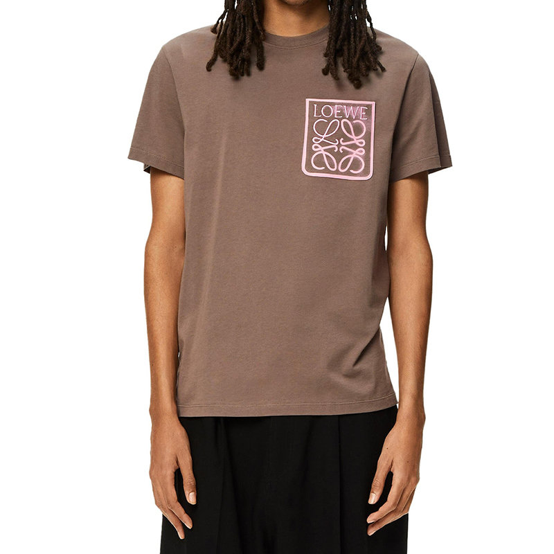 Loewe | 【预售3-7天】LOEWE/罗意威 22年秋冬新款 男士松石绿色纯棉Anagram Logo假口袋T恤H526Y22X25-1470商品图片,7.9折×额外9.5折, 包邮包税, 额外九五折