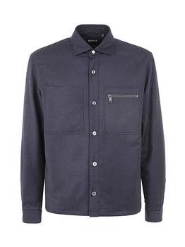 zegna 衬衫精选, Zegna | Ermenegildo Zegna Men's  Blue Other Materials Shirt商品图片 9.8折