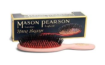 商品Mason Pearson | Mason Pearson 梅森皮尔森  便携口袋梳纯猪鬃毛适合敏感头皮-粉色 SB4,商家Unineed,价格¥680图片