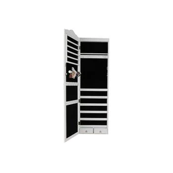 Mind Reader | Wall Mount Jewelry Organizer Shelf, Lockable Cabinet with Hangers, 48.75",商家Macy's,价格¥2058