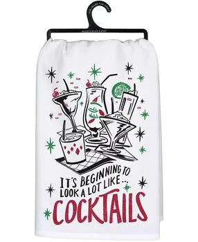 Primitives by Kathy | Cocktails Kitchen Towel,商家Macy's,价格¥135