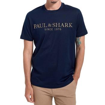 Paul & Shark | PAUL&SHARK 男士藏青色棉质短袖T恤 21411032-013商品图片,独家减免邮费