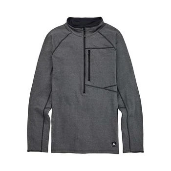 Burton | Burton Men's Stockrun Grid Half-Zip Fleece Top 