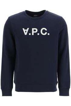 PRIVATE WHITE V.C., A.P.C. | V.P.C. FLOCK LOGO SWEATSHIRT商品图片 额外7折, 额外七折