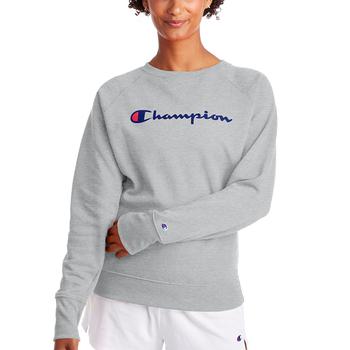 CHAMPION | Women's Powerblend Graphic Crewneck Sweatshirt商品图片,3.9折