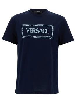 Versace | Versace Logo Printed Crewneck T-Shirt 7.1折起, 独家减免邮费