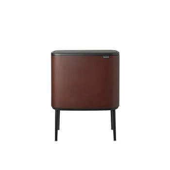 Brabantia | Bo Touch Top Dual Compartment Trash Can, 3 plus 6 Gallon, 11 plus 23 Liter,商家Macy's,价格¥2043