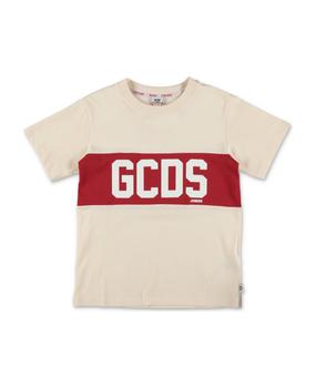 推荐Gcds T-shirt Panna In Jersey Di Cotone商品