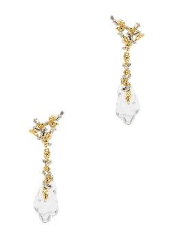 商品Alexis Bittar | Dream Rain Lucite and 14kt gold-plated earrings,商家Harvey Nichols,价格¥2869图片