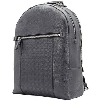推荐Ferragamo Mens Black Backpack 24A102 704098商品