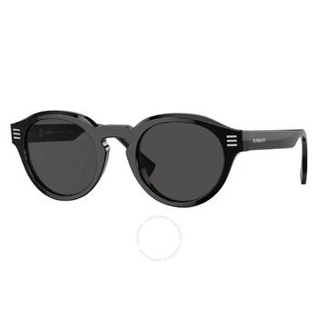 Burberry | Dark Grey Round Men's Sunglasses BE4404F 300187 50 4.3折, 满$200减$10, 满减