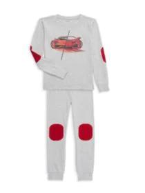 product Baby Boy's 2-Piece Shirt & Joggers Pajama Set image