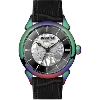 Invicta | Invicta Men's Mechanical Watch - Vintage Iridescent Case Black Leather Strap | 38171 1折×额外9折x额外9折, 额外九折