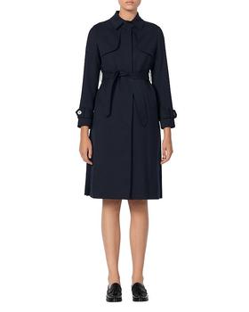 sandro外套, Sandro | Pleat-Back Trench Coat商品图片 独家减免邮费