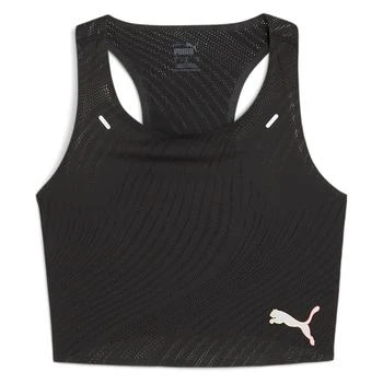 Puma | Run Ultraspun Scoop Neck Crop Top,商家SHOEBACCA,价格¥372