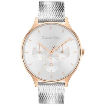 Calvin Klein | Stainless Steel Mesh Bracelet Watch 38mm,商家Macy's,价格¥891