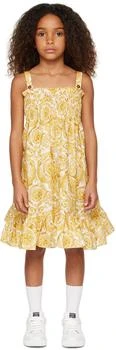 推荐白色 & 金色 Barocco 儿童连衣裙商品