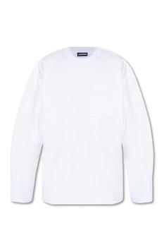 Jacquemus | Jacquemus Logo Embroidery Long-Sleeved T-Shirt商品图片,5.7折