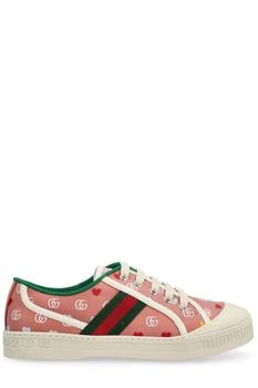 推荐Gucci Kids Tennis 1977 Lace-Up Sneakers商品