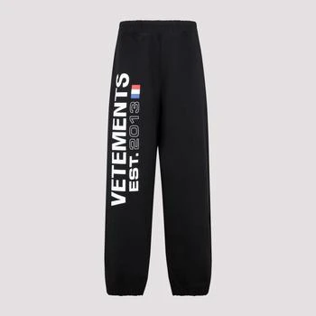 Vetements | FLAG LOGO SWEATPANTS,�商家Boutiques Premium,价格¥3905