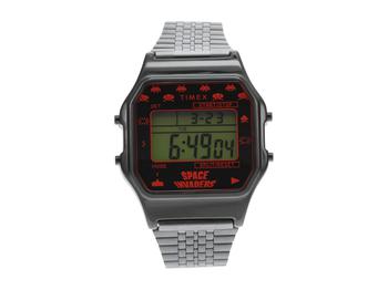 商品Timex | 34 mm Timex T80 X Space Invaders Stainless Steel Bracelet Watch,商家Zappos,价格¥645图片