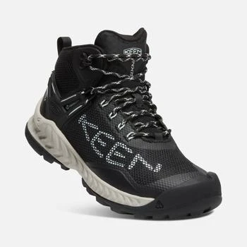 Keen | Women's Nxis Evo Waterproof Boot In Black/blue Glass,商家Premium Outlets,价格¥1100