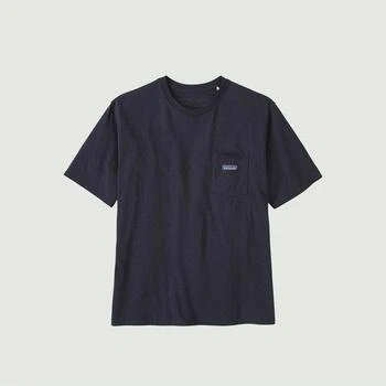 Patagonia | Straight T-shirt with pocket Ink black PATAGONIA 额外8折, 独家减免邮费, 额外八折