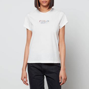 推荐Polo Ralph Lauren Women's Polo Logo T-Shirt - Deckwash White商品