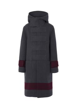 burberry大衣, Burberry | Striped wool duffle coat商品图片 