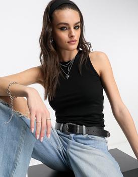商品Object | Object tank top in black,商家ASOS,价格¥200图片