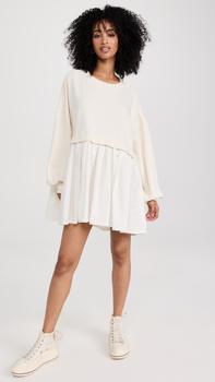 Free People | Eleanor Sweatshirt Dress商品图片,独家减免邮费