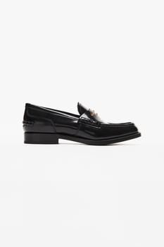 亚历山大·王精选, Alexander Wang | CARTER LOGO LEATHER LOAFER商品图片 