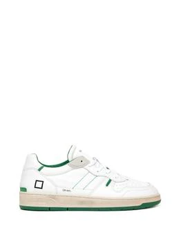 推荐Court 2.0 White Green Leather Sneaker商品