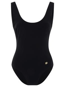 Dolce & Gabbana | Swimsuit With Logo Costumes Black,商家Wanan Luxury,价格¥1777