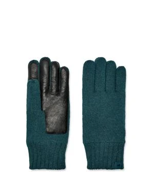 UGG | Knit Smart Gloves with Conductive Leather Palm and Recycled Microfur Lining,商家Zappos,价格¥363
