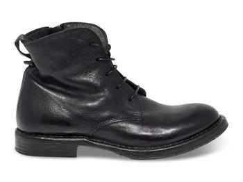 MOMA | Moma Womens Black Leather Ankle Boots商品图片,满$175享9折, 满折