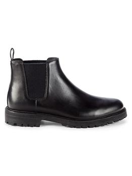 加拿大vince鞋, Vince | (非原鞋盒，鞋盒破损）Benner Leather Chelsea Boots商品图片 3.2折
