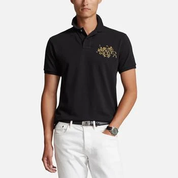 推荐Polo Ralph Lauren Men's Lunar New Year Custom Fit Mesh Polo Shirt商品