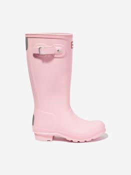 Hunter | Girls Original Wellington Boots in Pink商品图片 额外8折, 额外八折