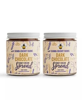 Bumbleberry Farms | Dark Chocolate Honey Cream Spread Set of 2,商家Macy's,价格¥184