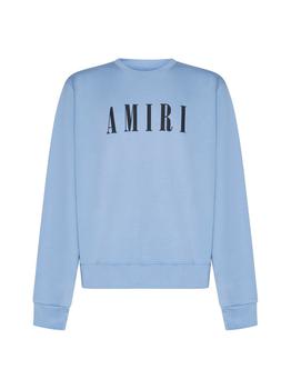 amiri衬衫真假, AMIRI | Amiri Logo Printed Crewneck Sweatshirt商品图片 7.5折起