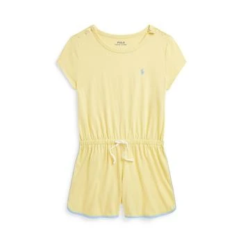 Ralph Lauren | Big Girls Cotton Jersey Romper,商家折扣挖宝区,价格¥148